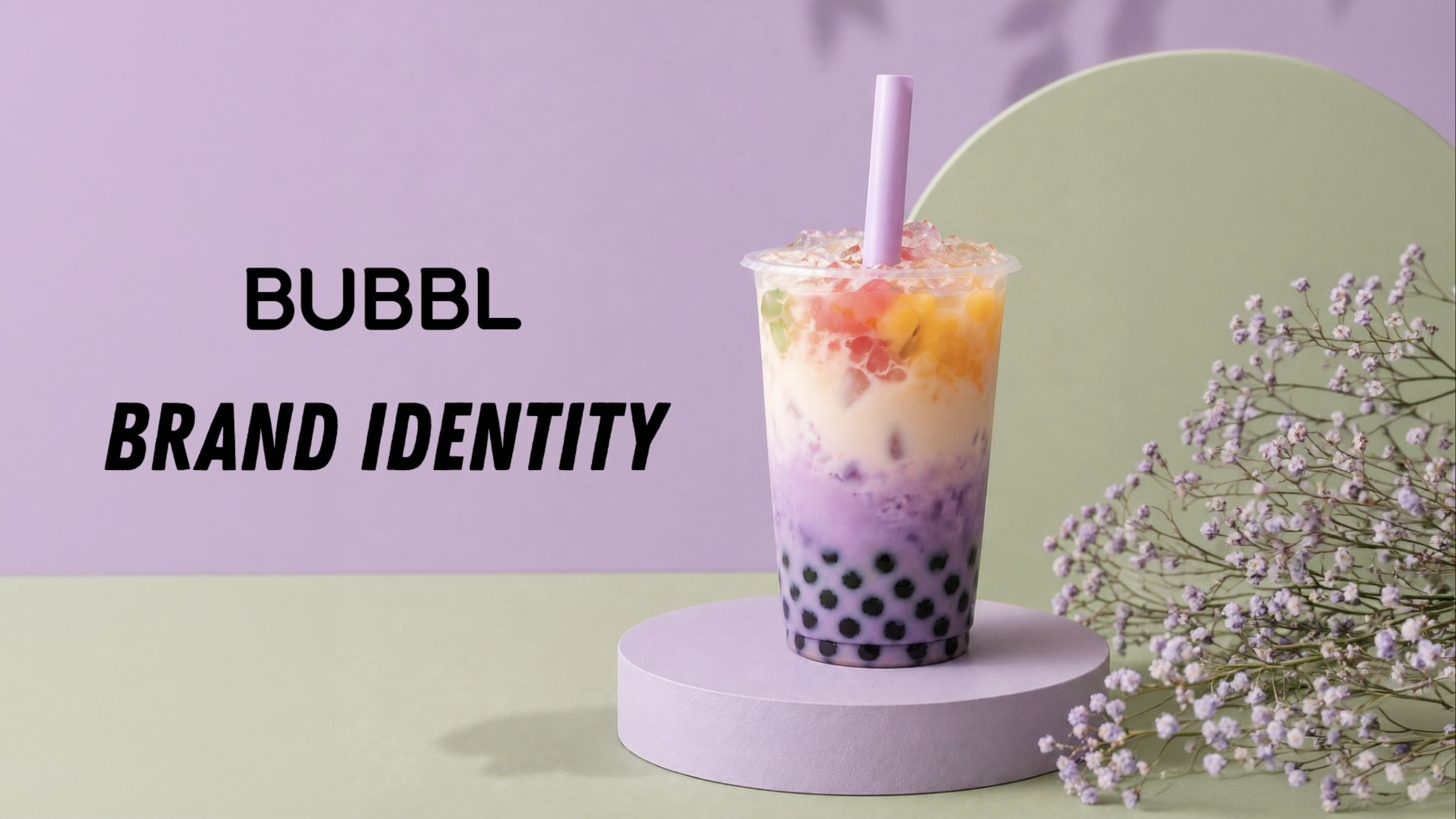 Bubbl brand identity cover
