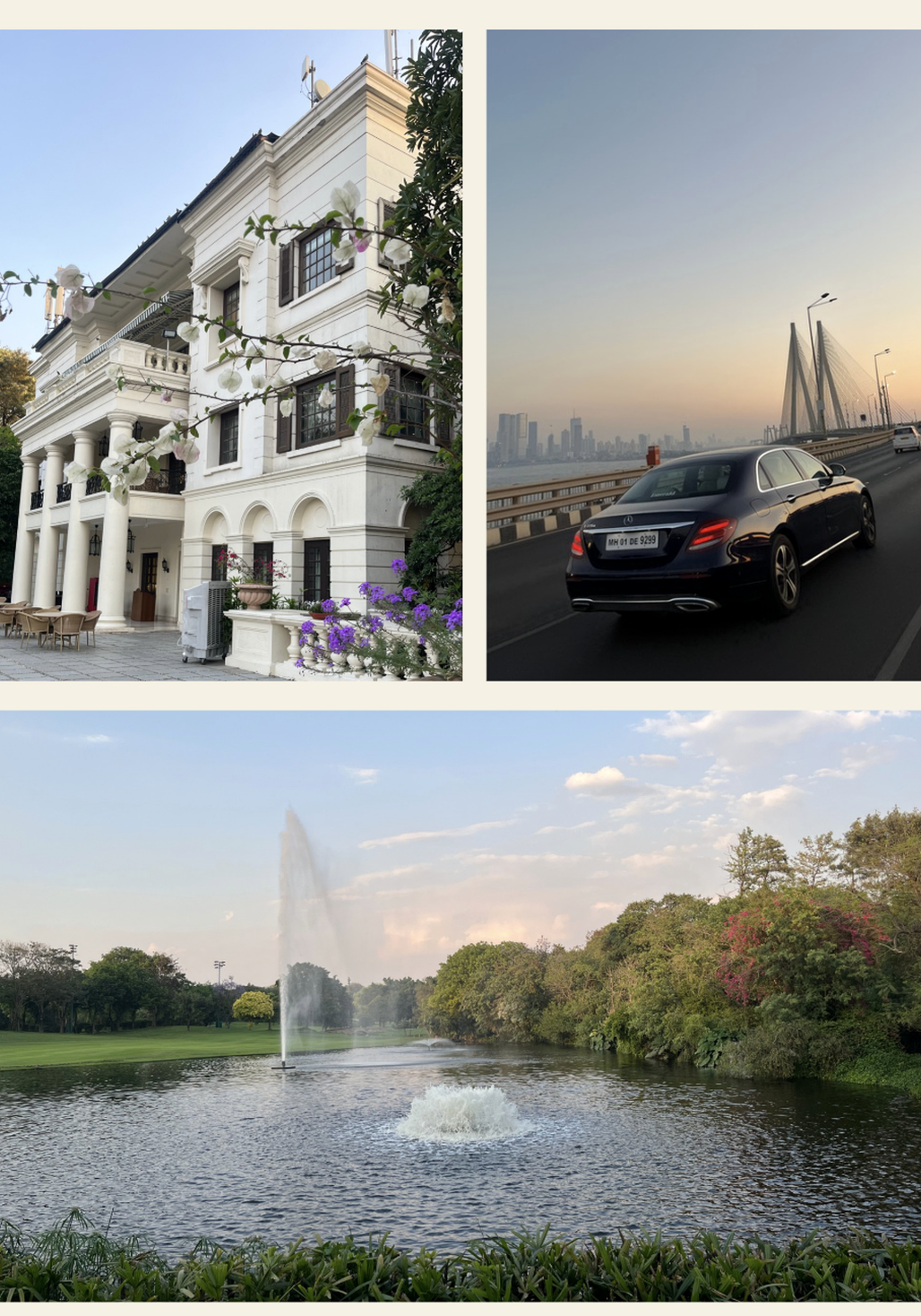 Photography collection page with architecture, street, and landscape images.